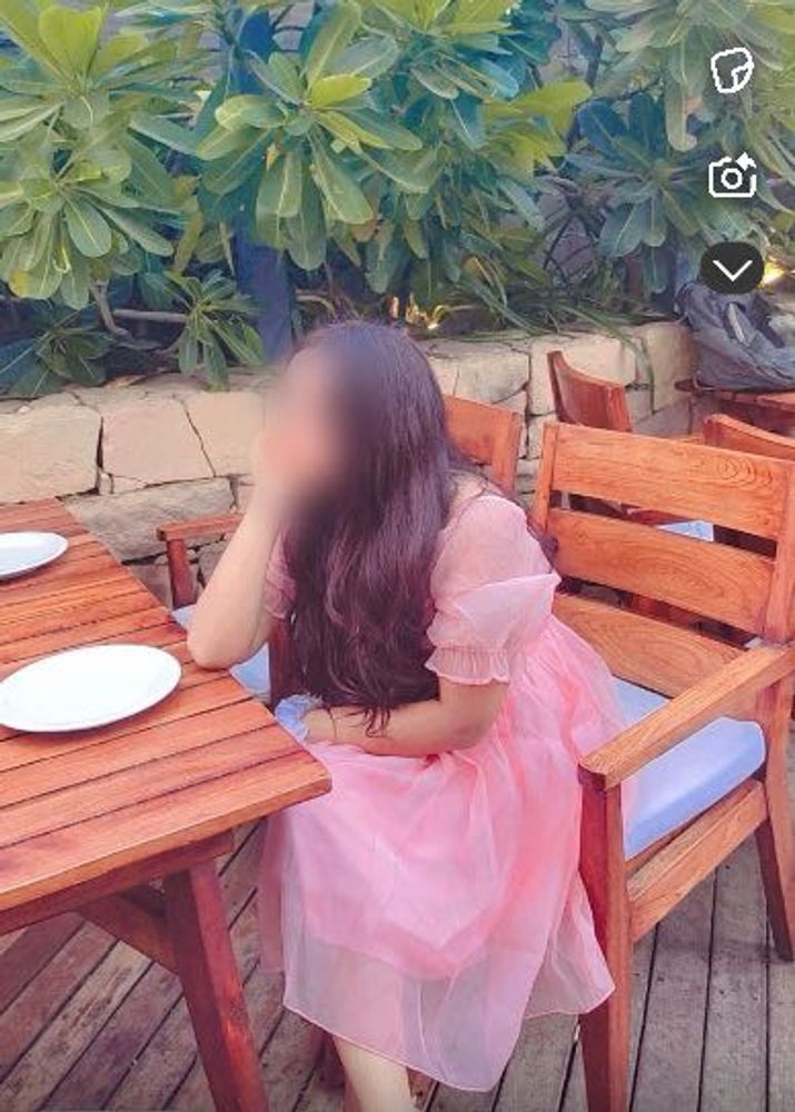 SASSAFRAS Pink Puff Sleeve Party Dress