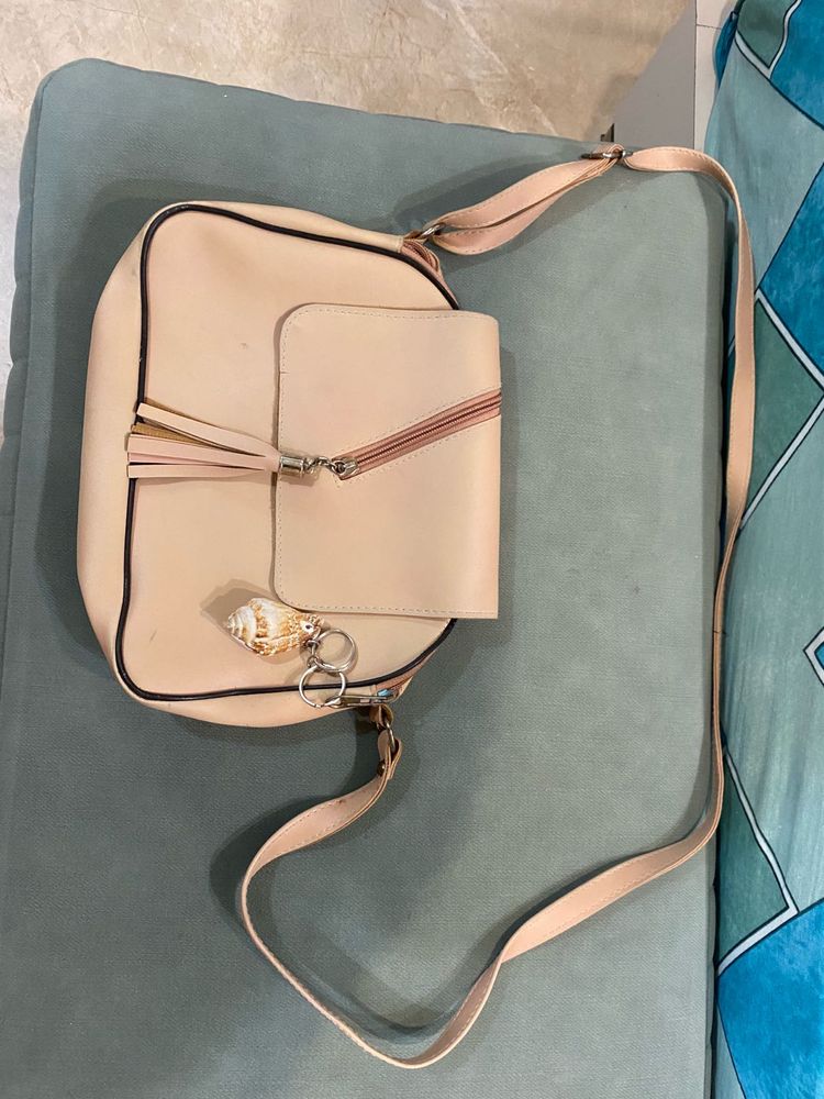 Crossbody Bag with Charm