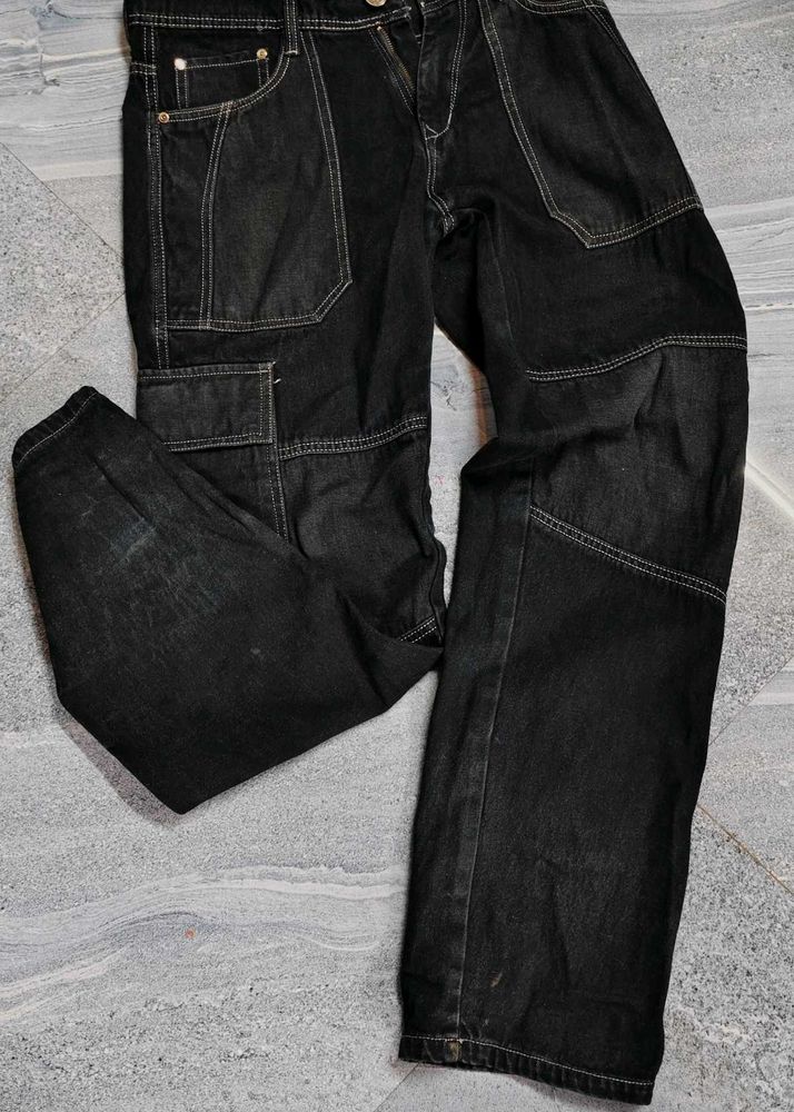 Black Denim Jeans