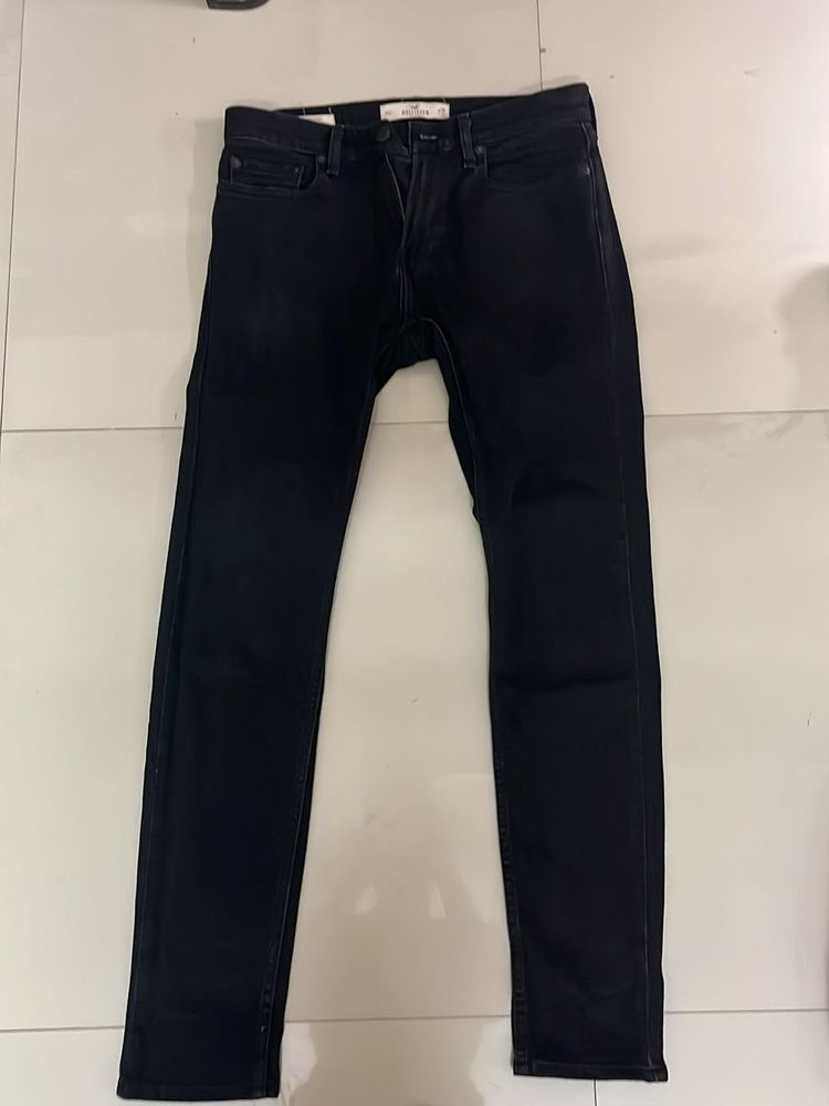 Hollister Black Premium Jeans Men