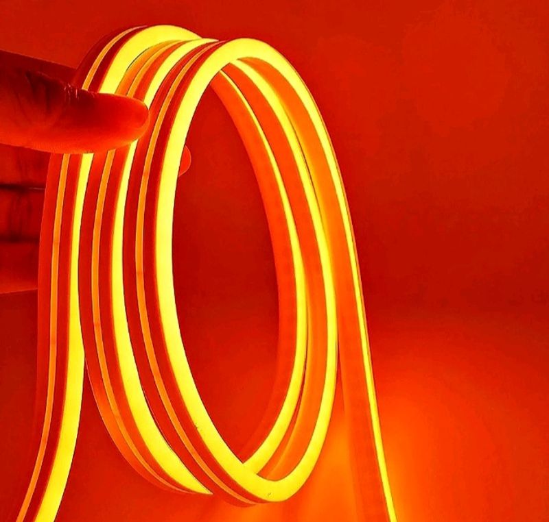 Neon Led Orange Colour 1mtr