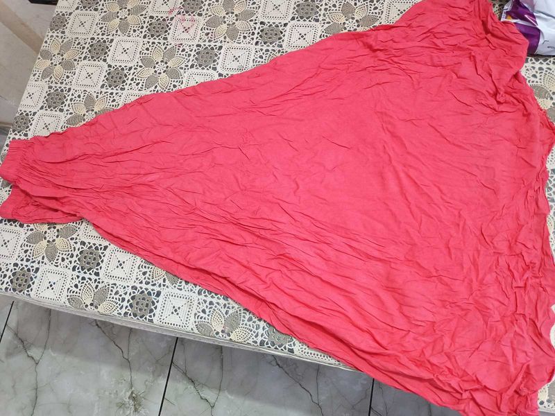 Gajari Color Ka Neelam Mein Plazo Bahut Hi Pyara