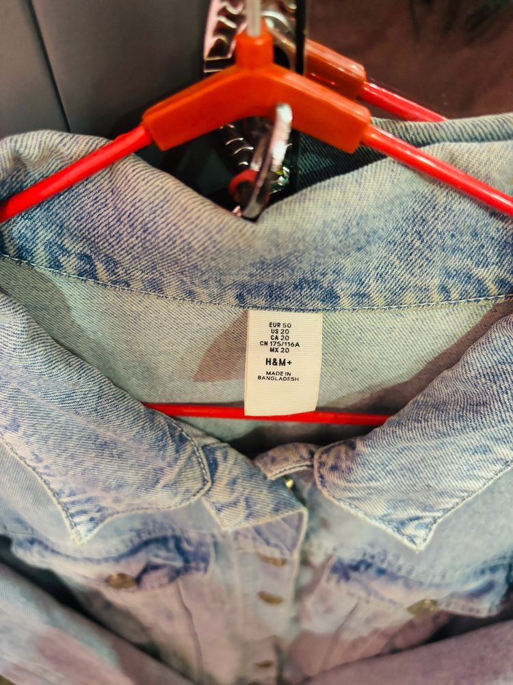 H&amp;M Oversized Denim Jacket