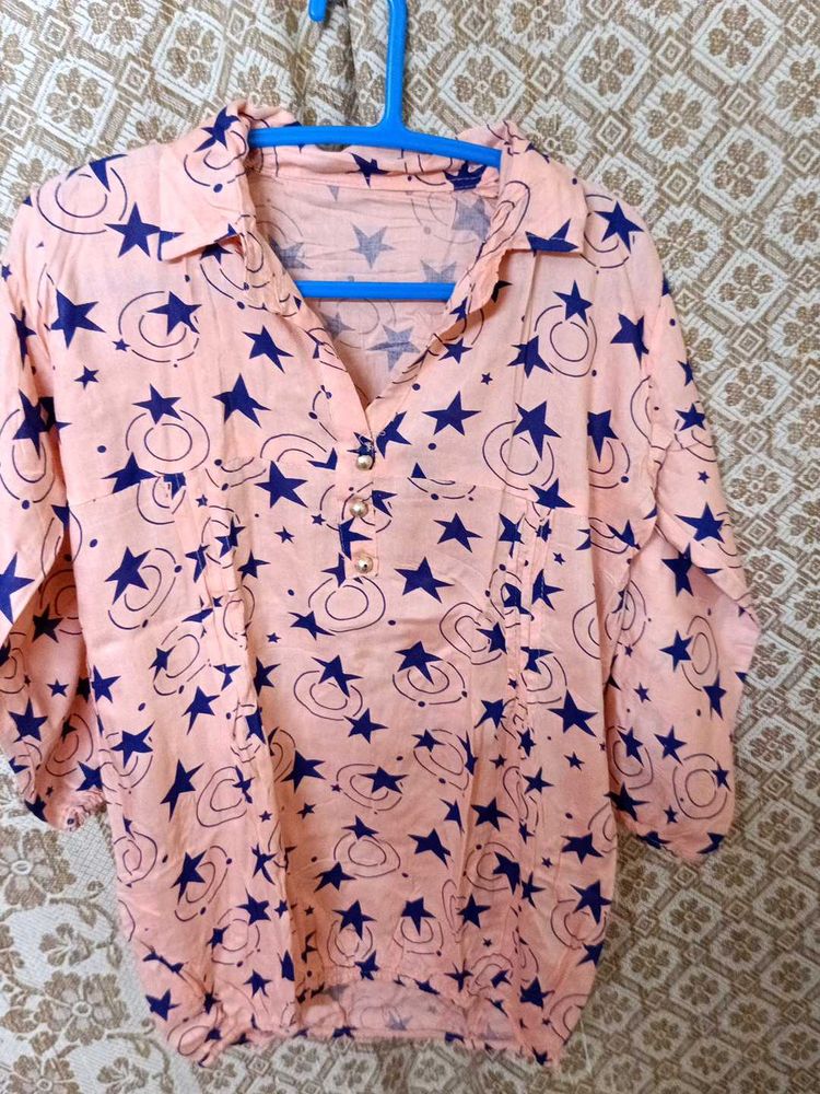 NIGHT DRESS &#34;TOP&#39;