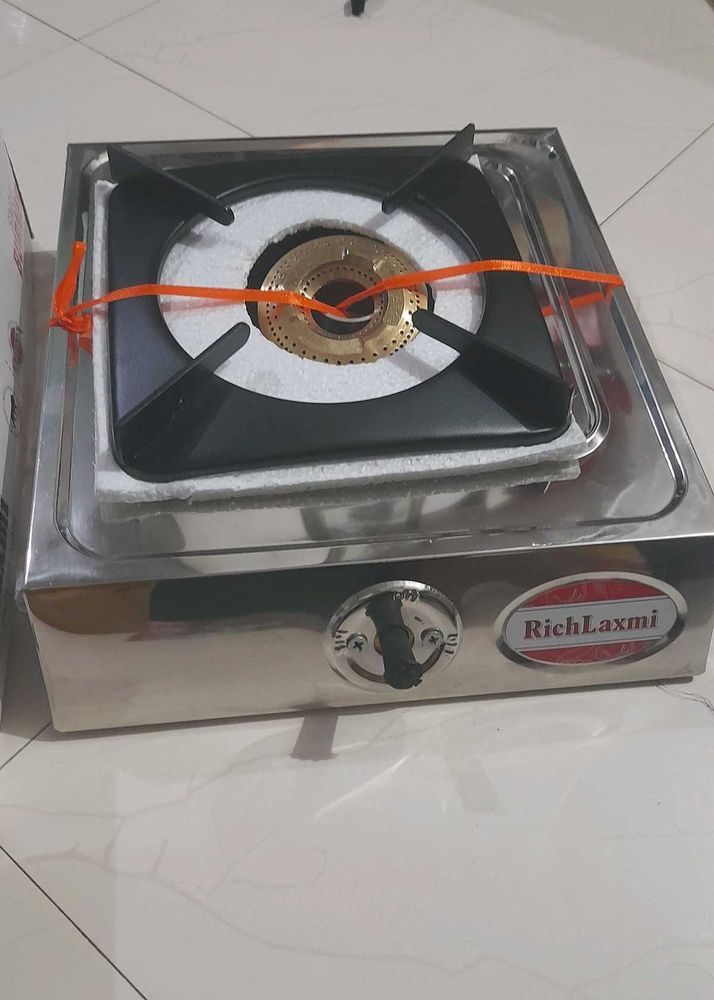 RichLaxmi 1Burner Stainless Steel Classic Gas Stov