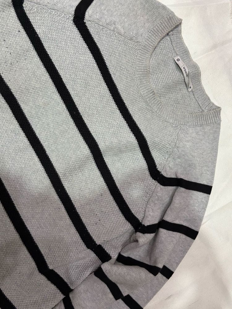 Striped Pullover Sweater