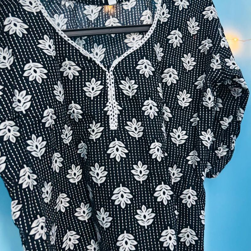 Floral Print Kurti