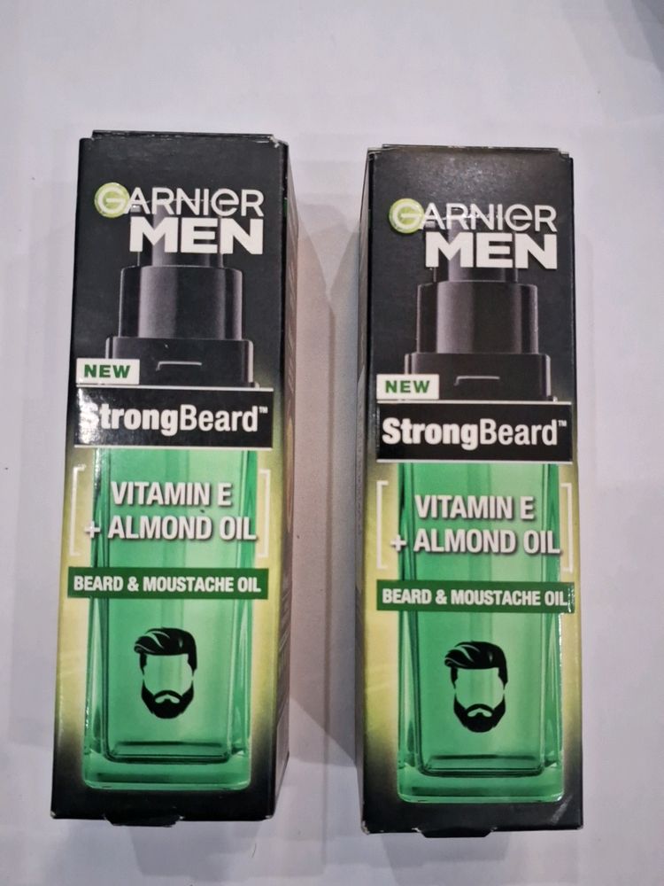 Garnier Men Strong Beard &amp; Moustache Oil 30ml