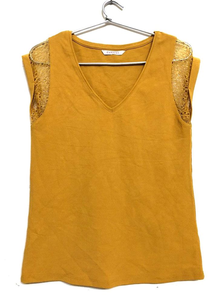 CAMATEU Yellow Top