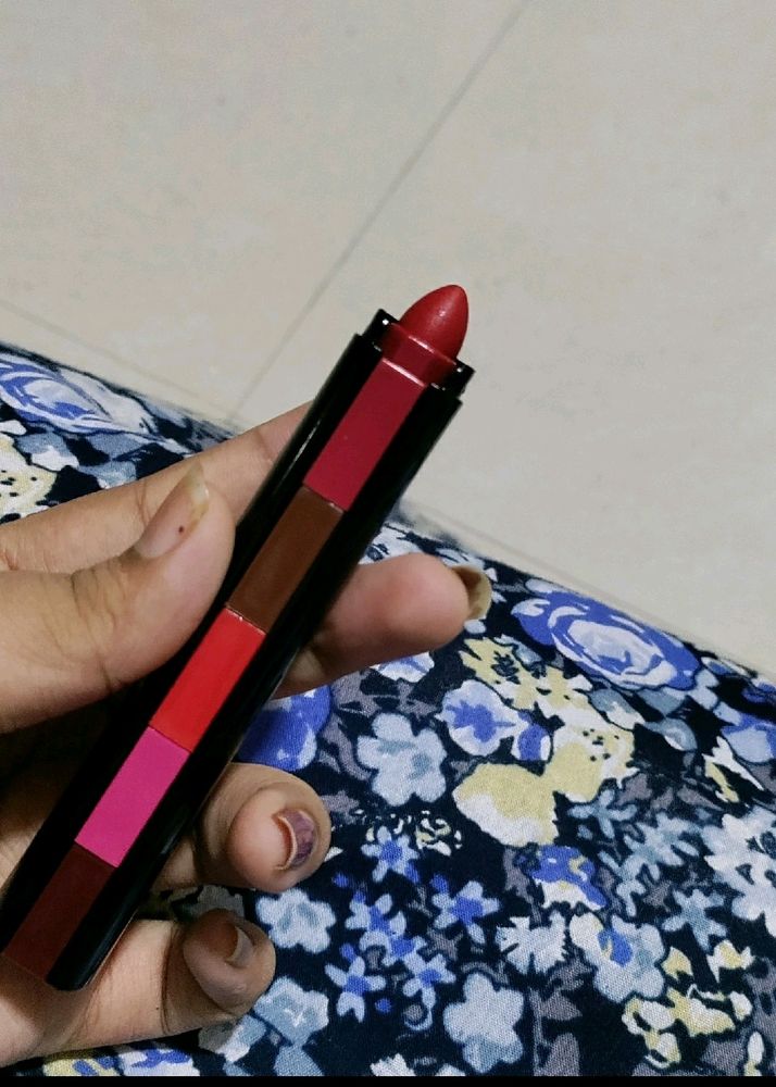 Huda Beauty Lipstick And Malio White Peach Oil