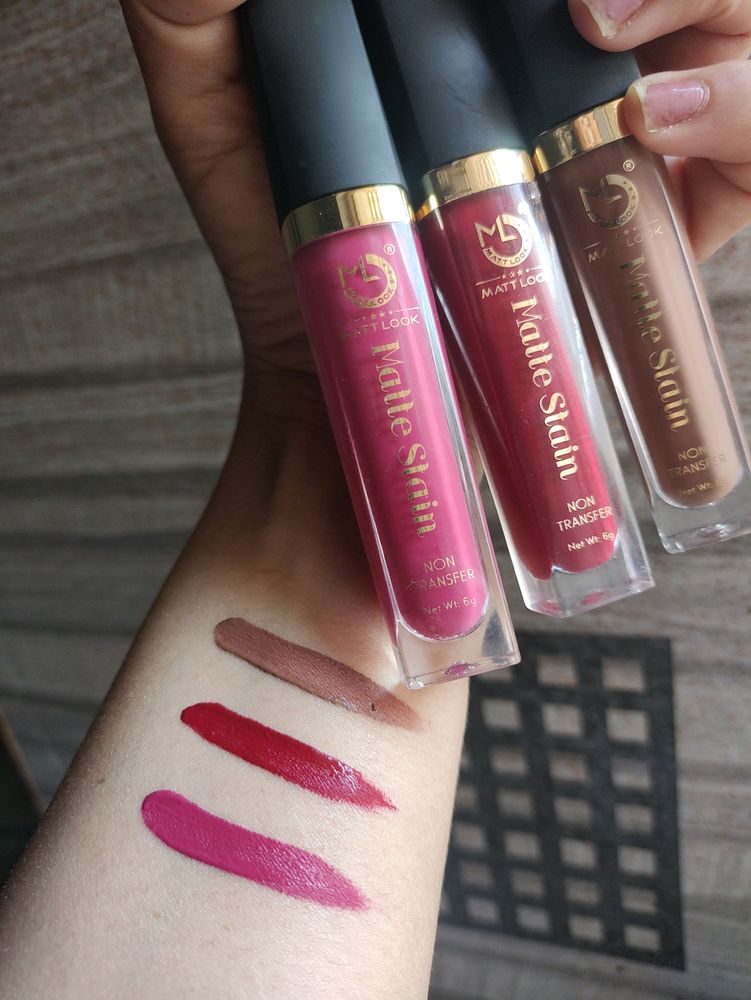 Matt Look Cosmetic Lipstick Shade -20 Chocoholic,18 Forever,07 Magic Maroon Perfect Red Lipstick Perfect Pink Lipstick Tranfer Proof Lipstick Perfect Brown Nude Lipstick