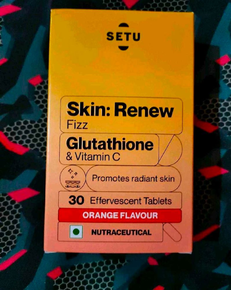 Setu Glutathione Orange Pack Of 30 Tabs