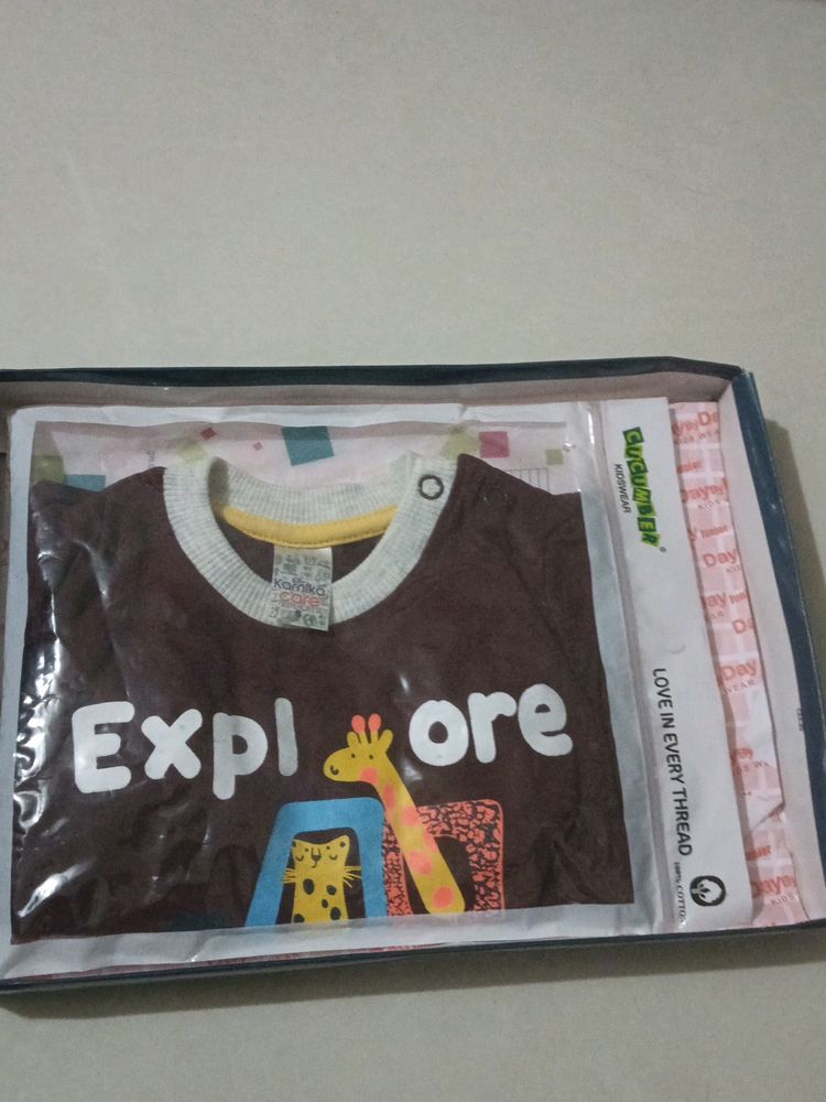 Baby Boy T Shirt 0 -6 Months