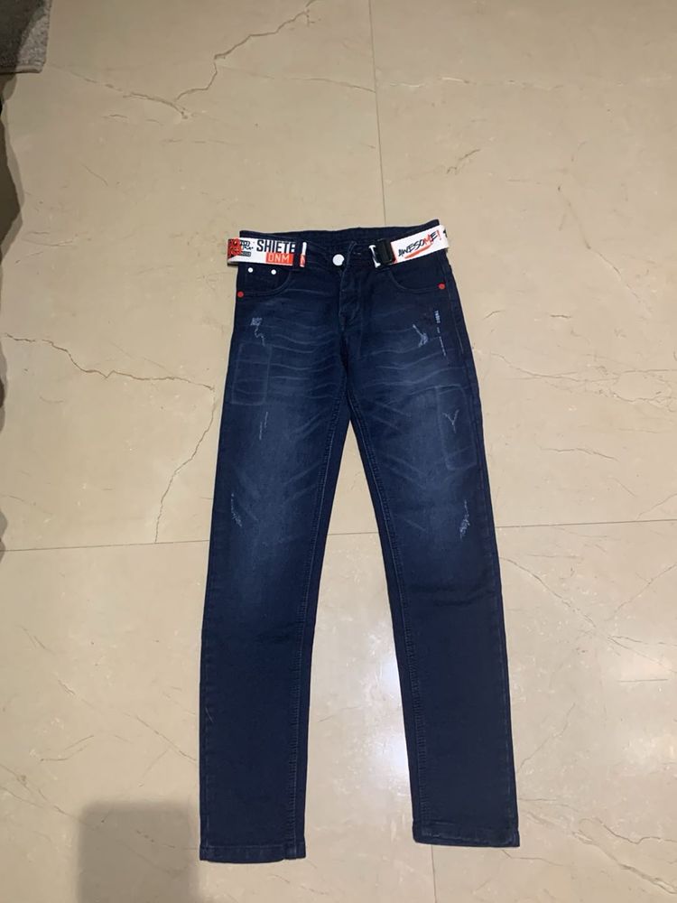 Brand New  Jeans With Belt