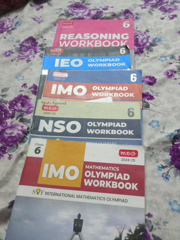 Class 6 Olympiad Workbooks