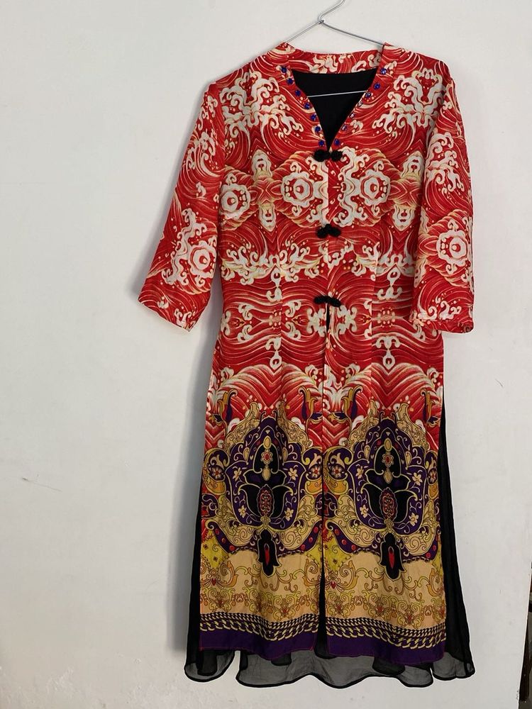 Ethnic Gown - Unique Print