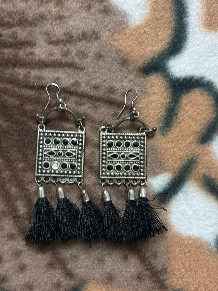 Boho Tassel Drop Earrings