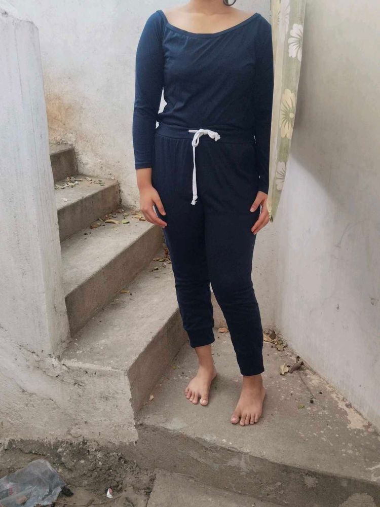 Navy Blue Jumpsuit