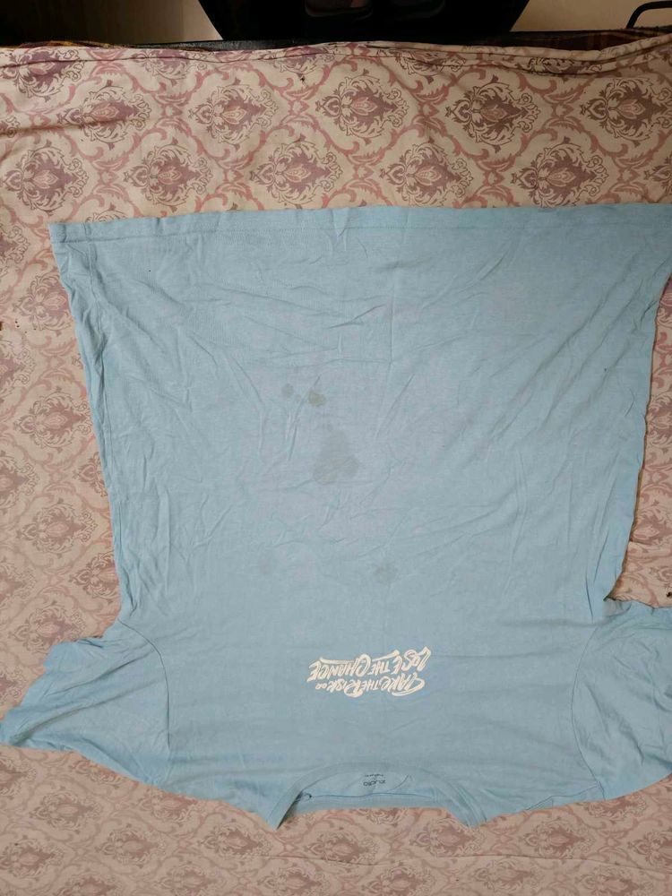 Light Blue Graphic Tee
