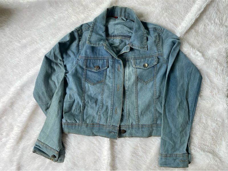 Crop Denim Jacket