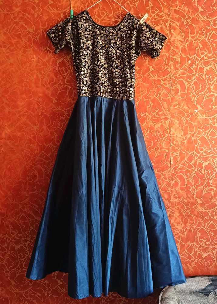 Blue Ethnic Gown