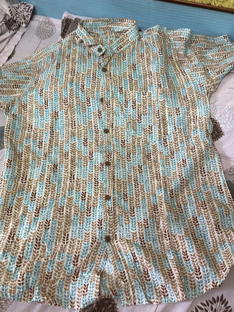 Patterned Casual Shirt