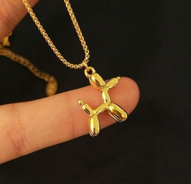 Balloon Dog Necklace