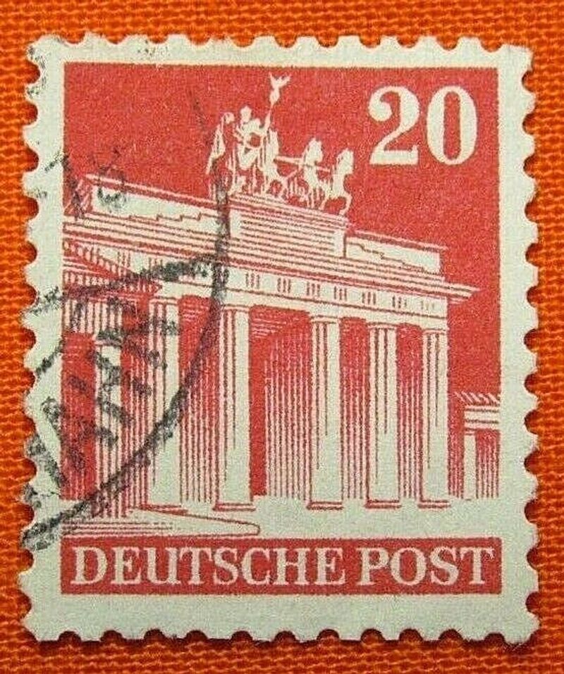 GERMANY 1948 BRANDENBURG GATE BERLIN (USED)