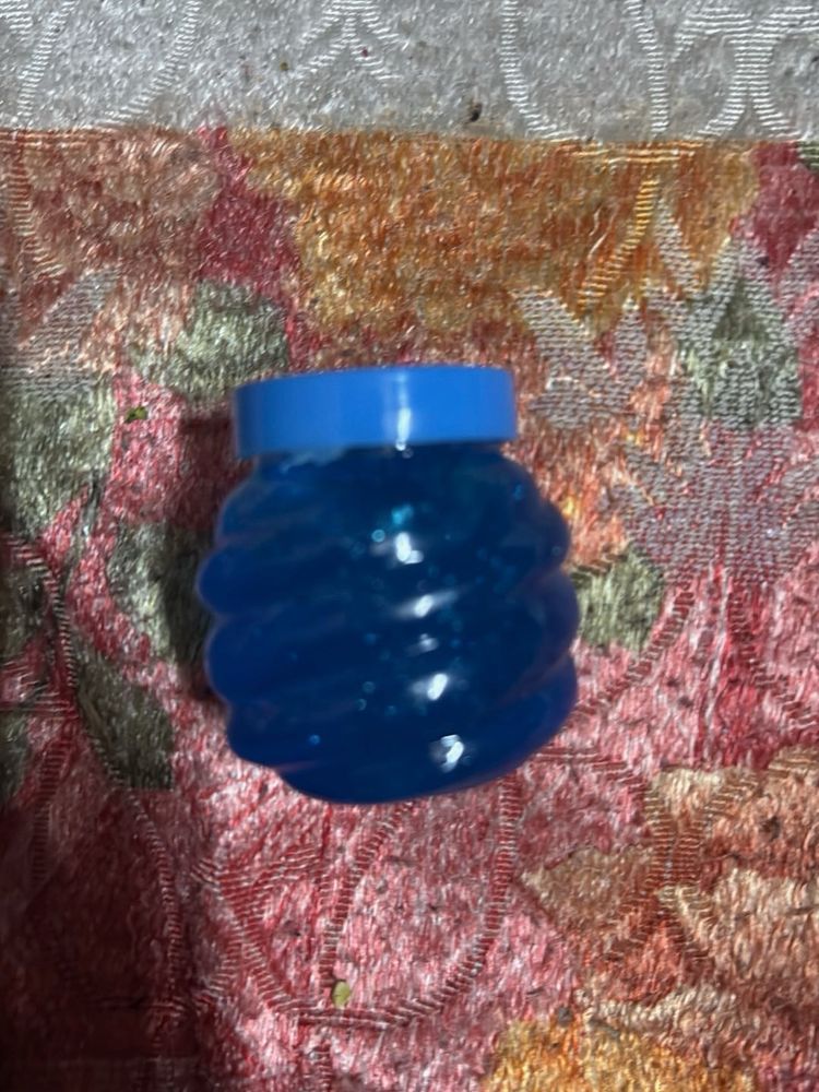 Blue colour slime
