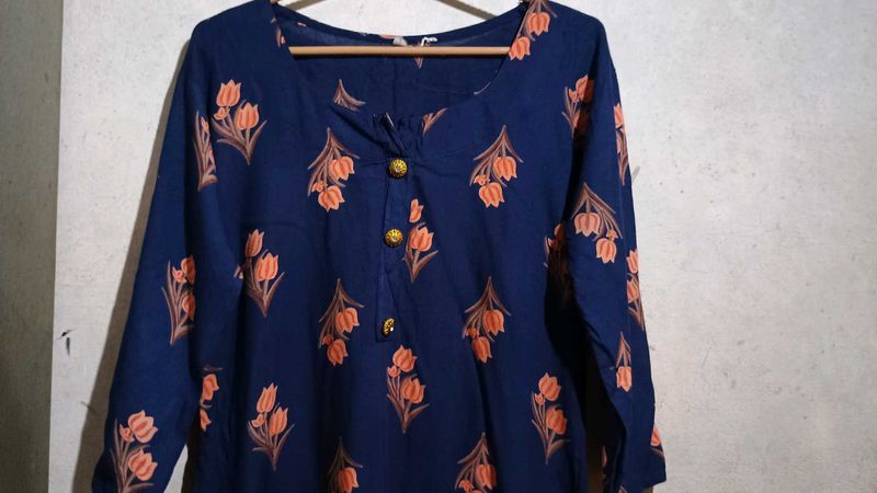 Straight Side Cut Kurthi