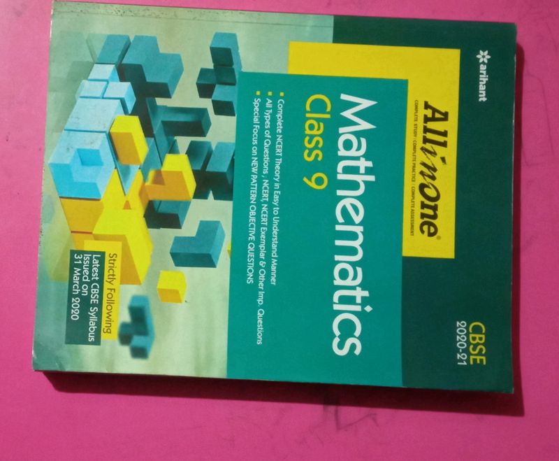 ALL IN ONE BOOK Arihant For CLASS-IX Maths