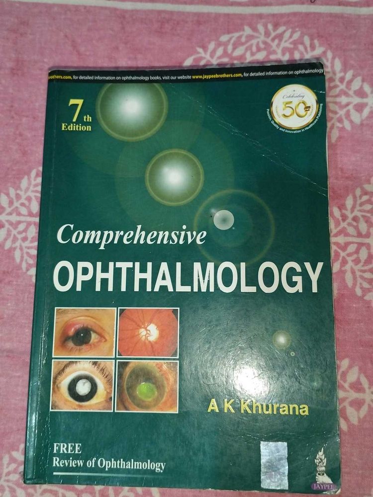 Khurana Ophthalmology Textbook