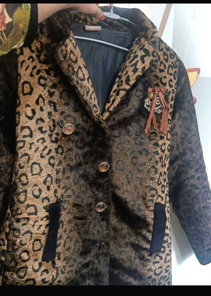 Leopard Print Coat for women and girls