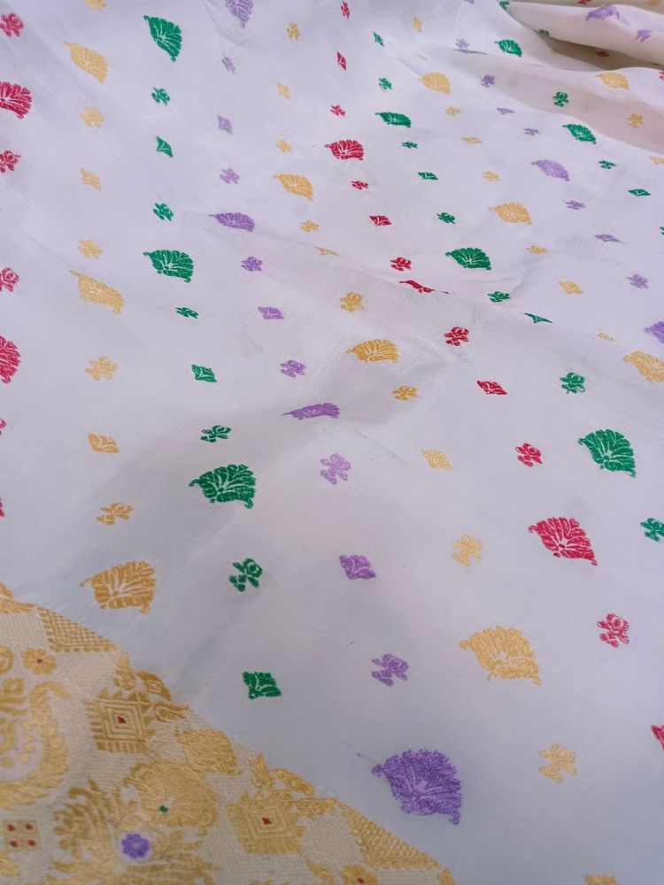 Assam pure silk paat saree