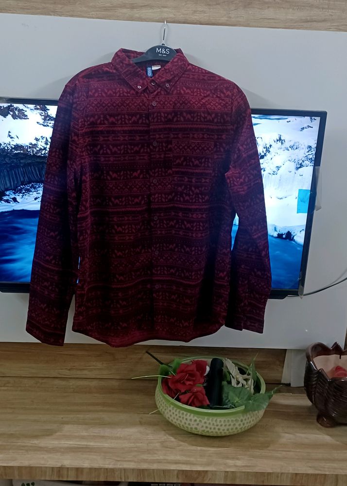 Divided By H&amp;M Corduroy Shirt