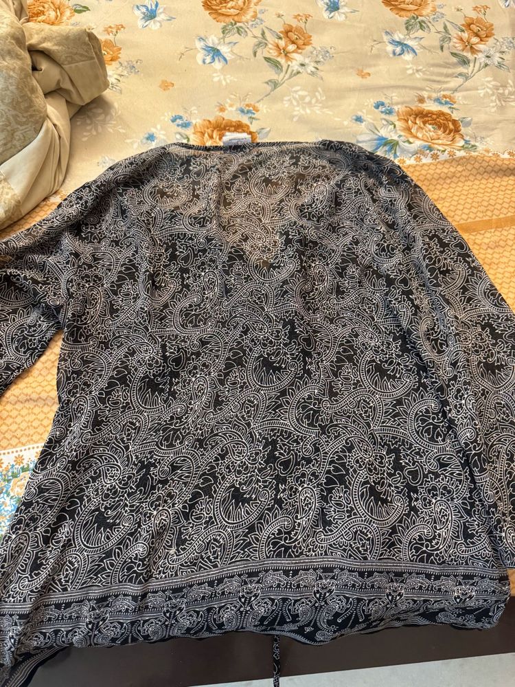 Paisley Print Top