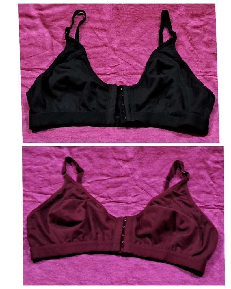 Combo Of 2 Front Open Bra Size 44D