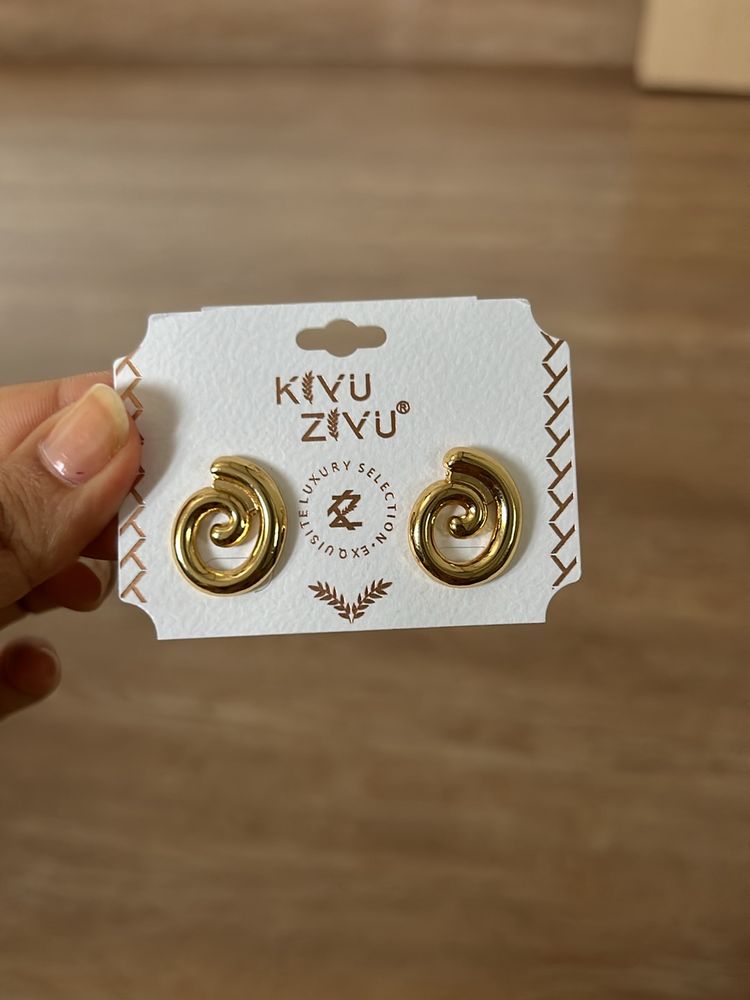 Spiral Shaped Earring