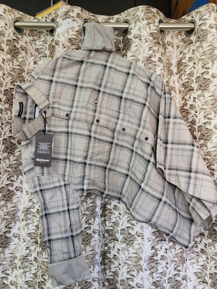 Chex Print Shirt