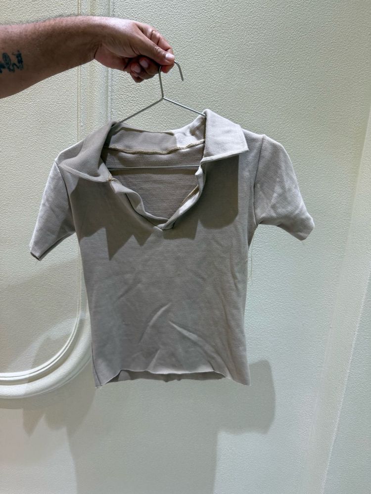 Stylish Polo Top