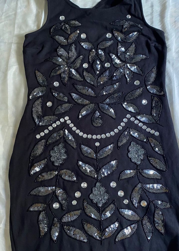 Sequin Embellished Dress