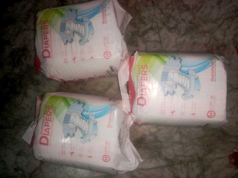 Adult Diapers Combo Of 3