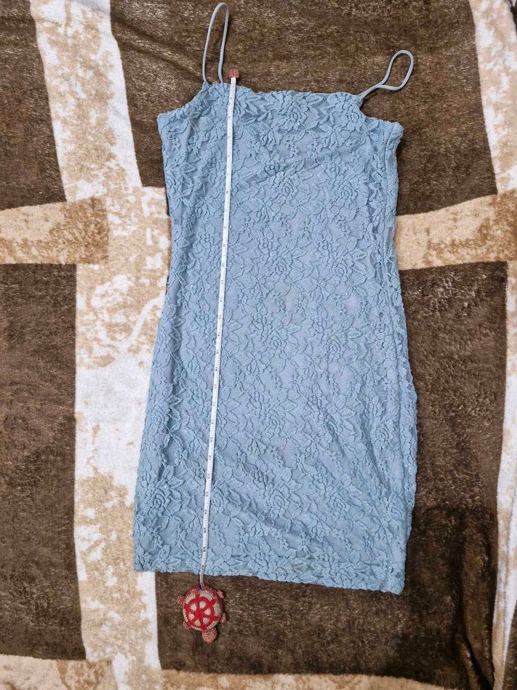 Gorgeous Sparkly Blue Bodycon Dress