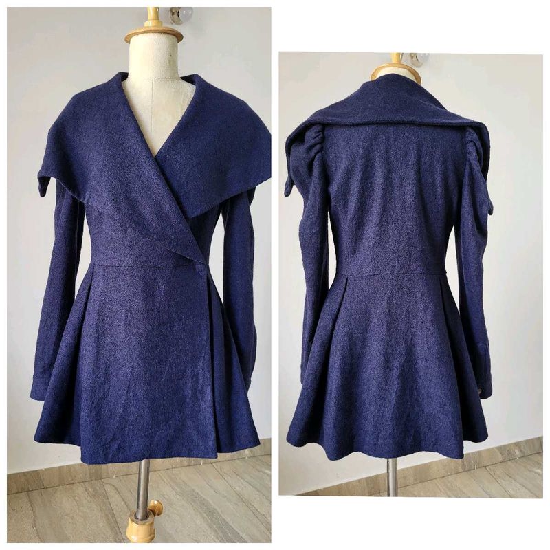 Elegant Blue Coat , Length 30 Inches