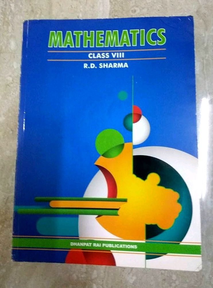 RD Sharma Class 8 Maths Book At Lower Price