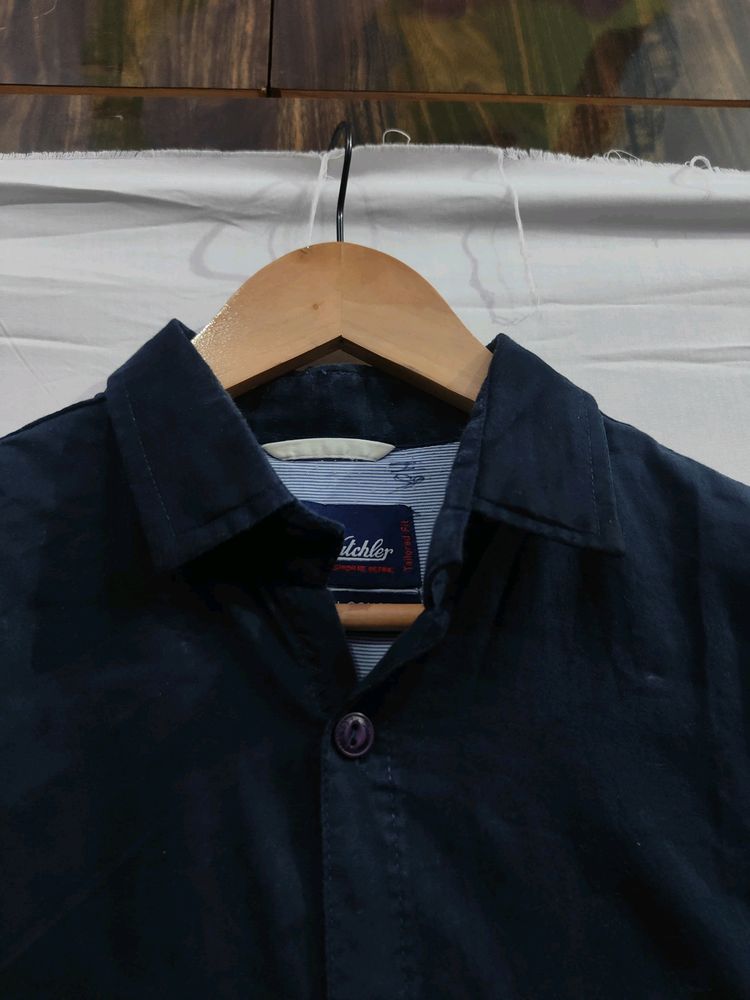 Dark Blue Shirt