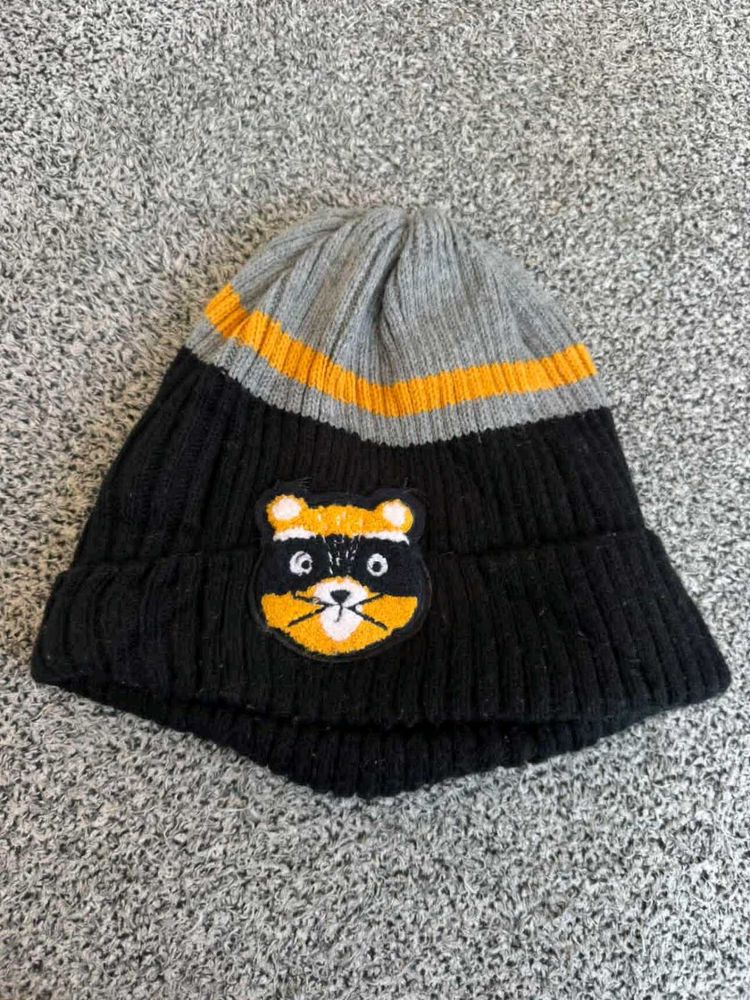 Beanie Hat with Cute Patch