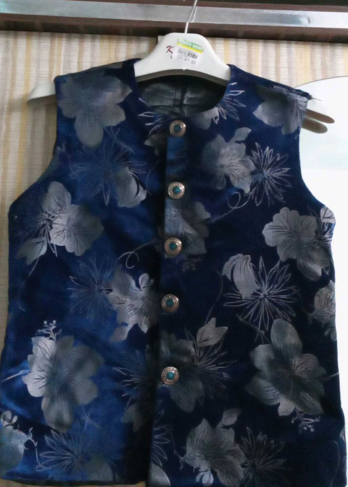 Floral Boys Waistcoat