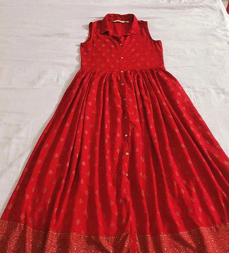 Printed Flared Kurti