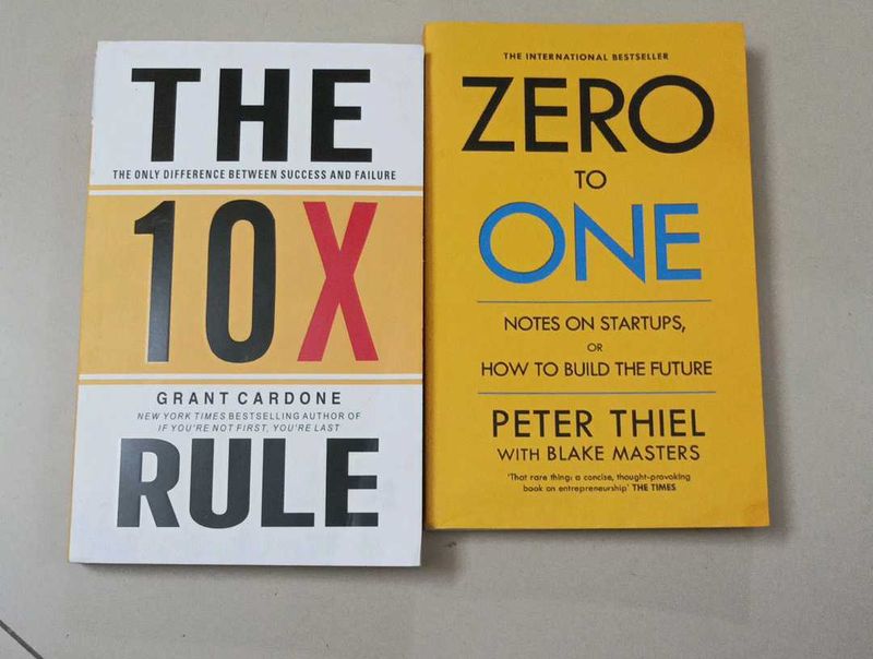 Business Books Bundle: Zero to One &amp; 10X Rule